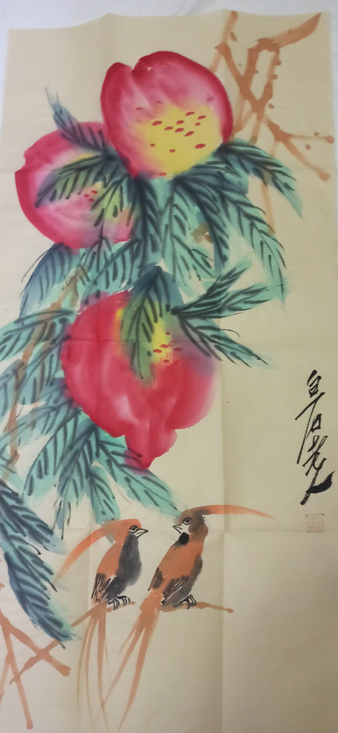 Qi Baishi’s longevity peach