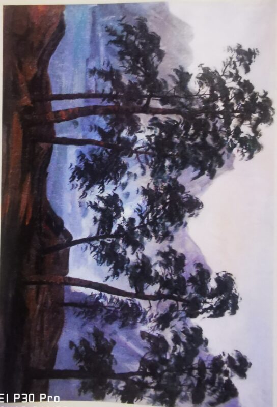 Zou Shifang, mountain scenery, sunbeams-國際博寶藝術品交易網