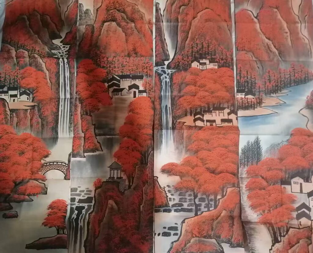 Li Keran’s “All the Mountains are Red”-國際博寶藝術品交易網