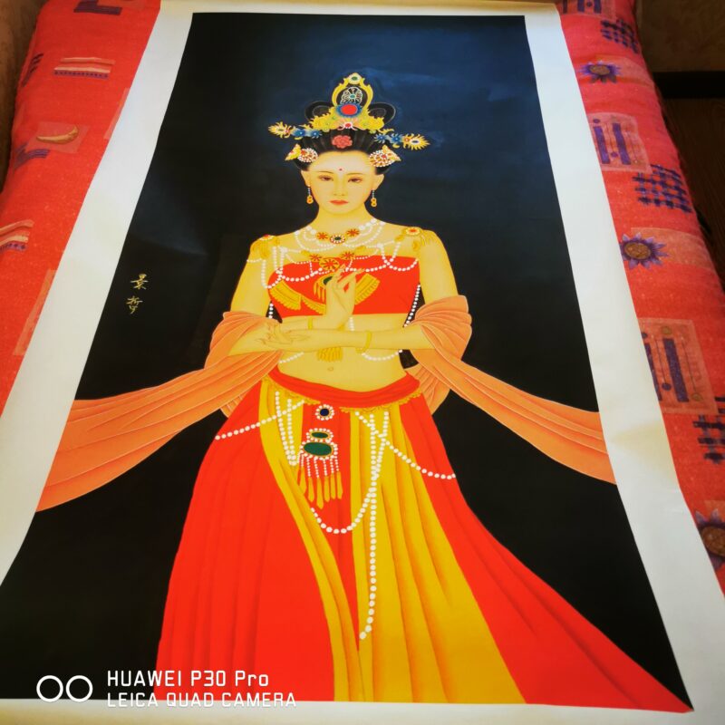 Cui Jingzhe’s ink painting of figures-國際博寶藝術品交易網