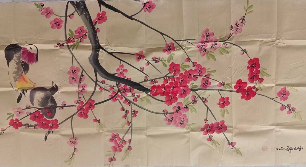 Wang Xuetao’s flowers and birds-國際博寶藝術品交易網