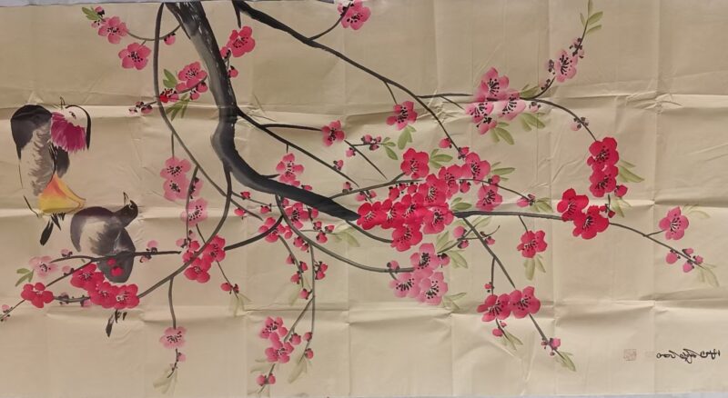 Wang Xuetao's flowers and birds-國際博寶藝術品交易網