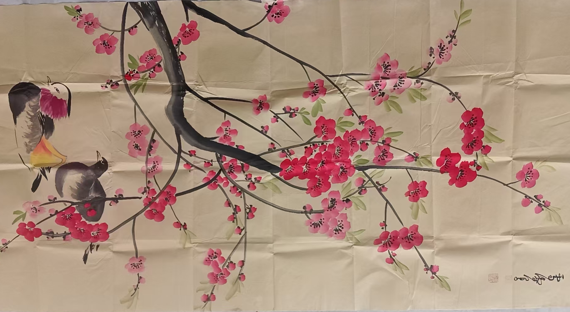 Wang Xuetao’s flowers and birds