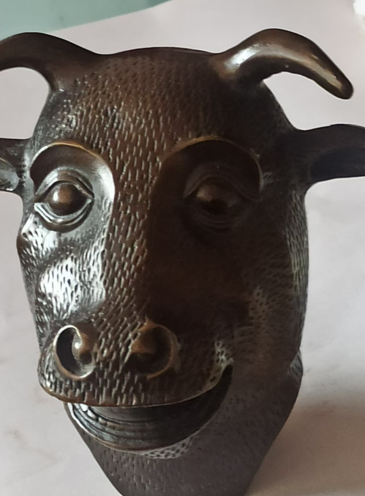 Qianlong’s imperial-made sheep and goat heads