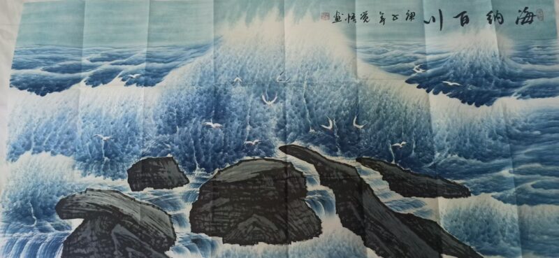 Zhang Guoxue is like the sea that accepts all rivers.-國際博寶藝術品交易網