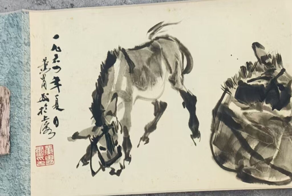 图片[2]-Huang Zhuo’s Little Donkey-國際博寶藝術品交易網
