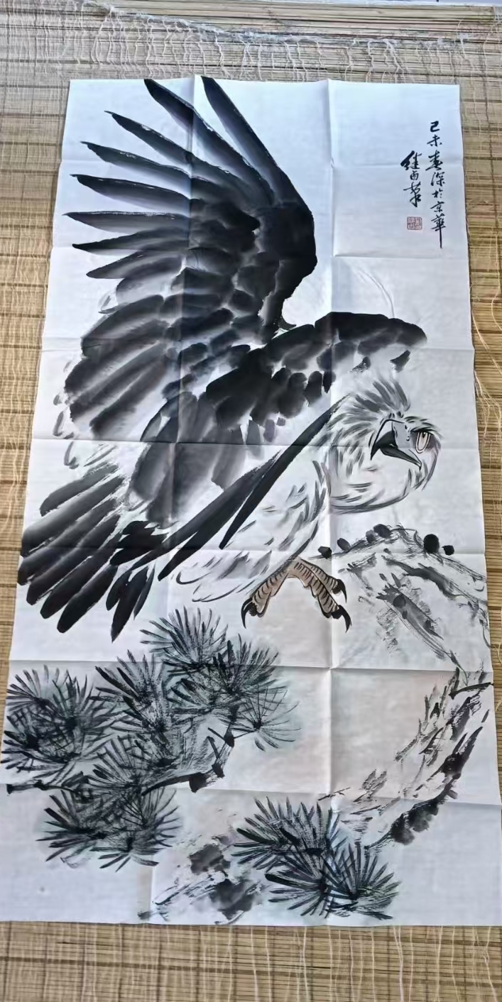 Liu Jizhou’s Big Bird Spreading Its Wings