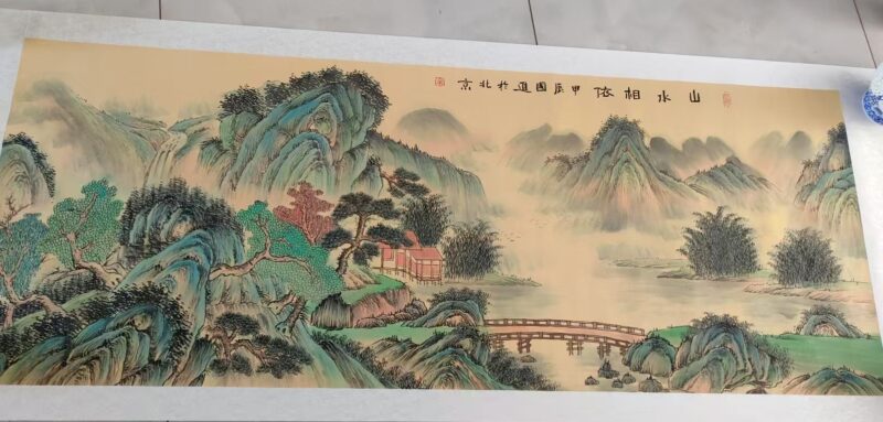 Mountains and rivers are intertwined-國際博寶藝術品交易網