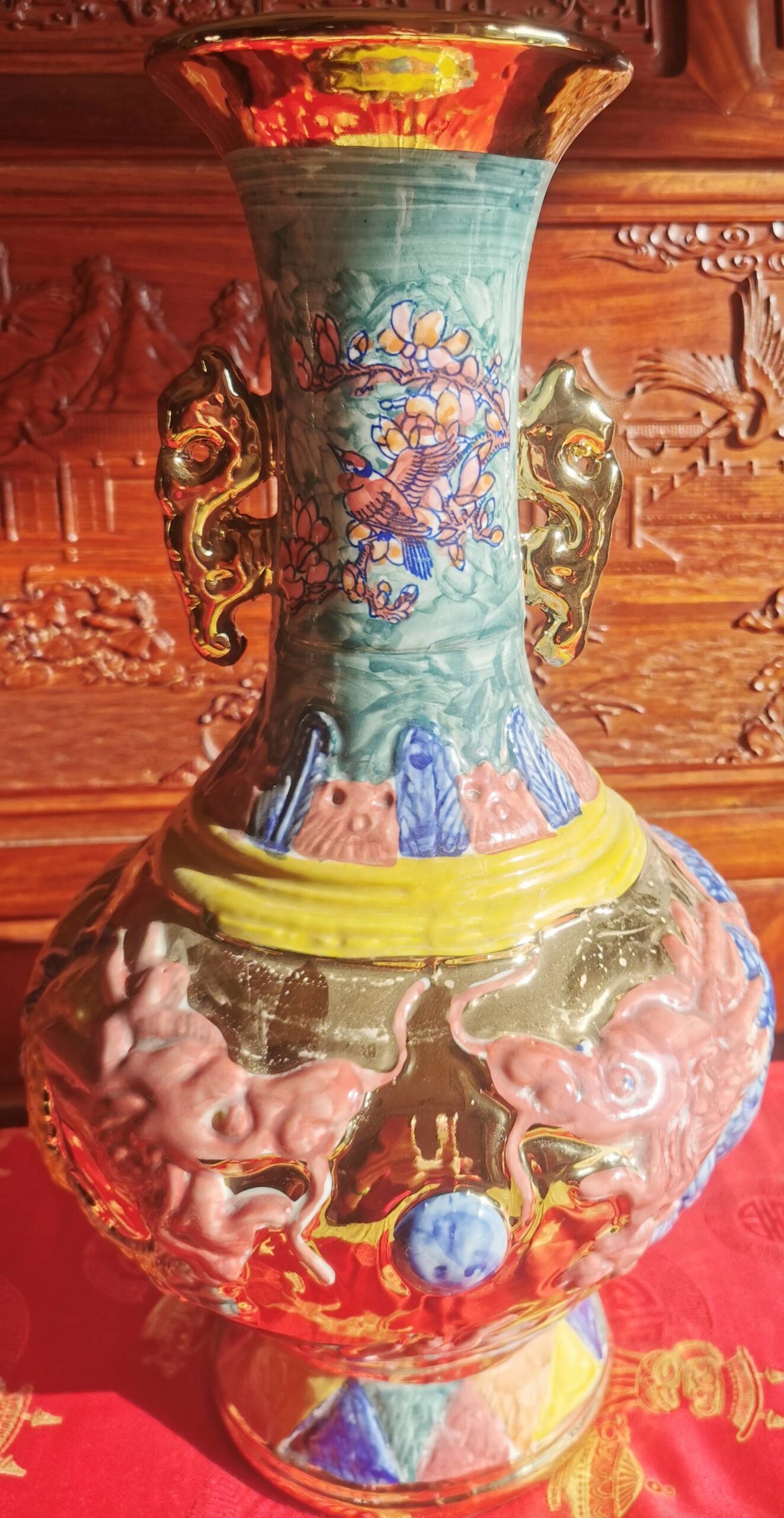 Double-eared gold-plated bottle-國際博寶藝術品交易網