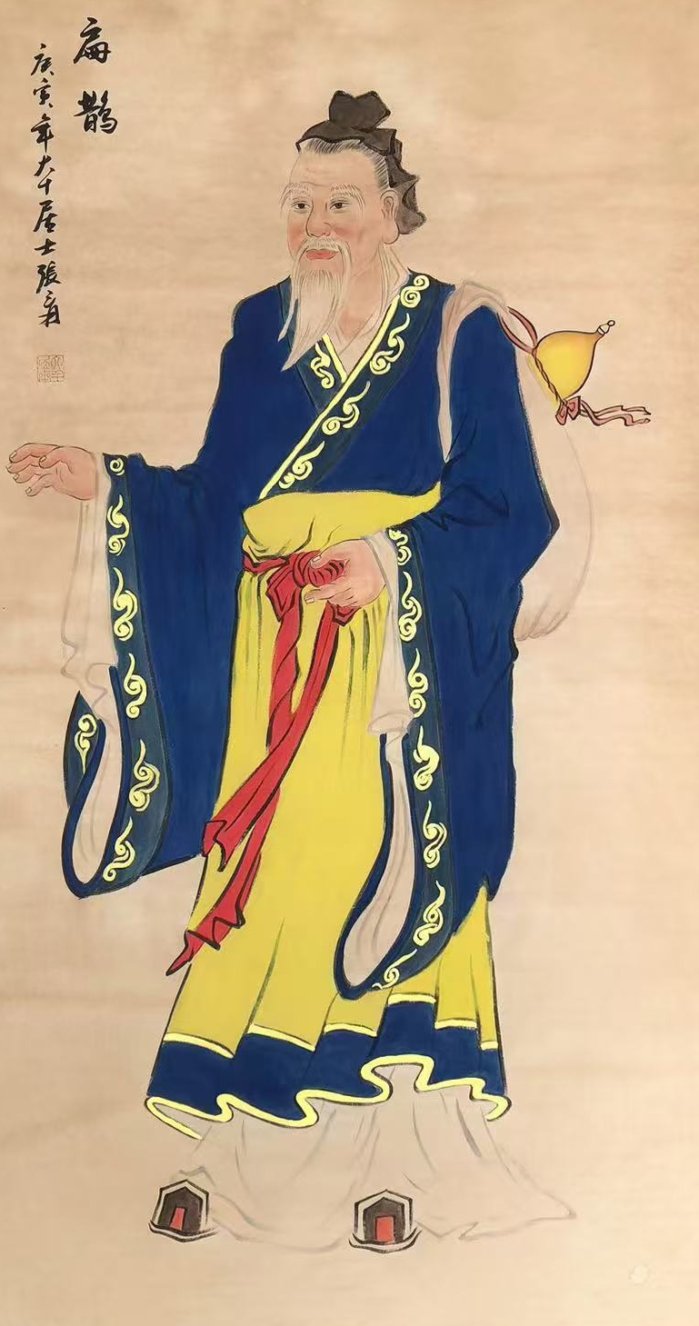 Zhang Daqian’s figure painting