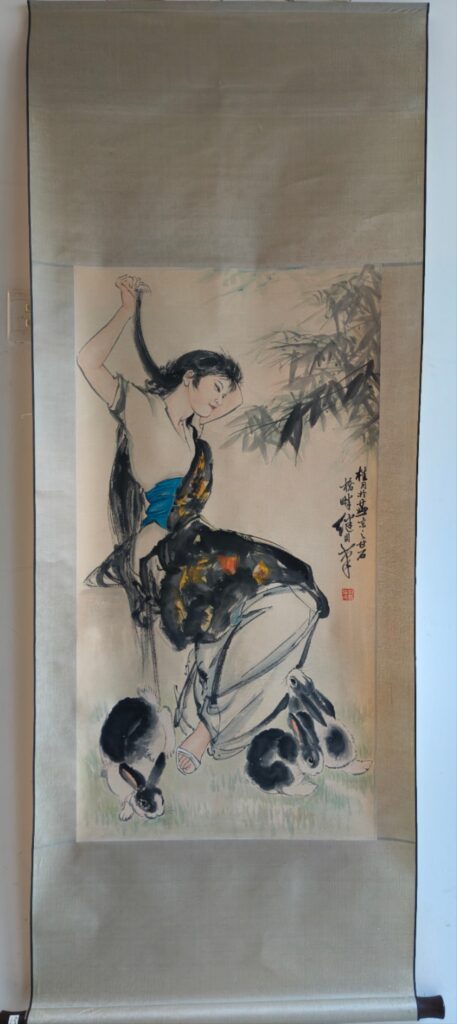 Liu Jizhou’s figure painting-國際博寶藝術品交易網