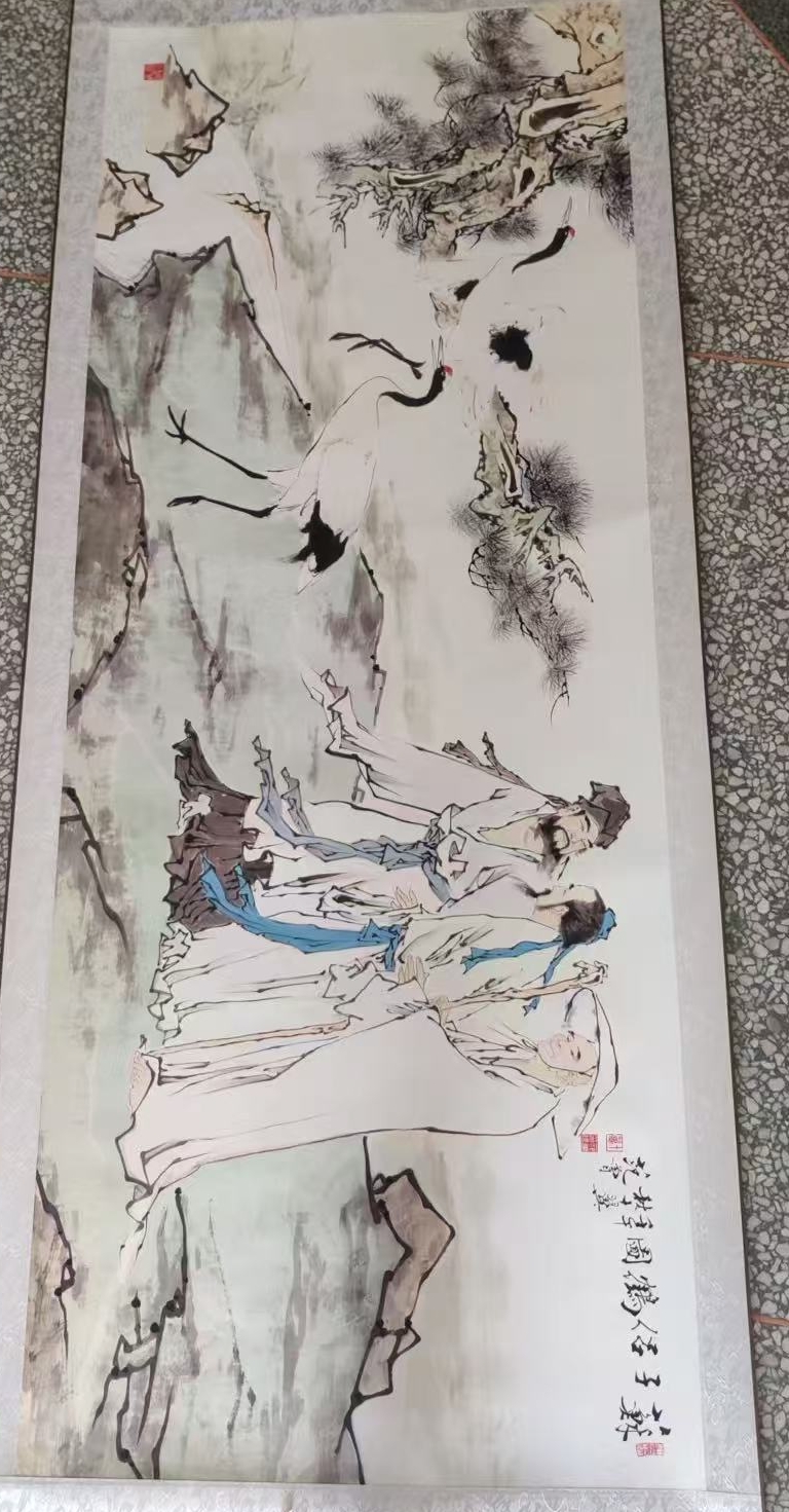 Fan zeng character painting