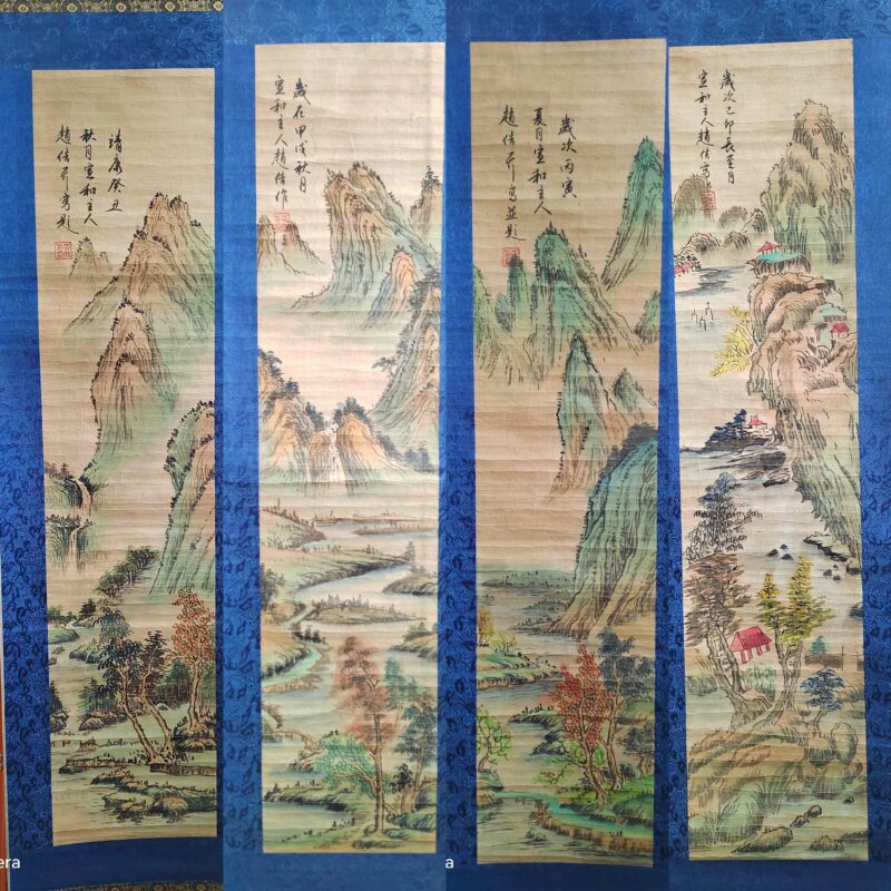 Song Huizong’s four screens-國際博寶藝術品交易網