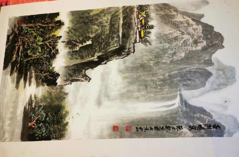 Zhang Wenkui landscape painting-國際博寶藝術品交易網