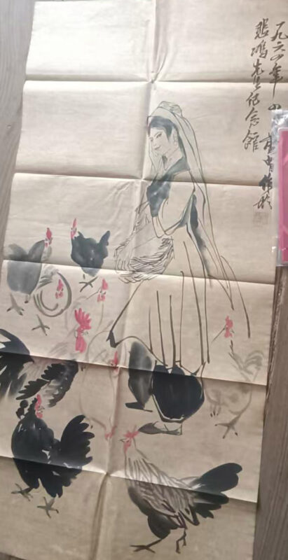 Xu Beihong's painting of flowers and birds-國際博寶藝術品交易網