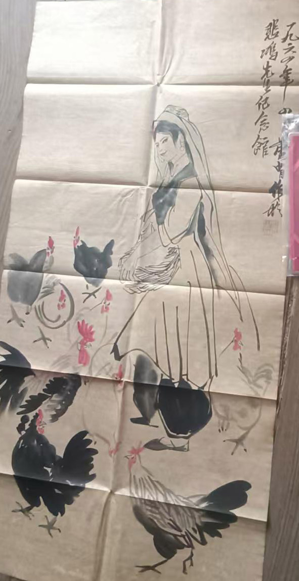 Xu Beihong’s painting of flowers and birds-國際博寶藝術品交易網