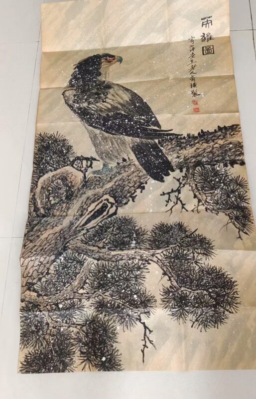 Qi Baishi's Eagle-國際博寶藝術品交易網