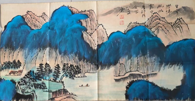 Zhang Daqian’s splashing wealth landscapes-國際博寶藝術品交易網