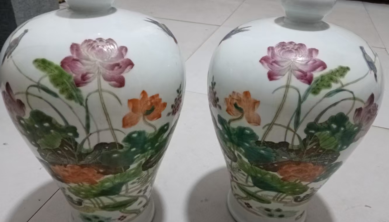 Flower and Bird Celestial Bottle