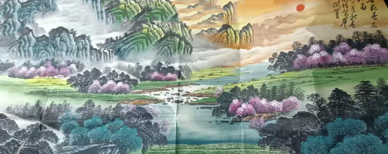Guanshan moon apricot blossom peach-國際博寶藝術品交易網
