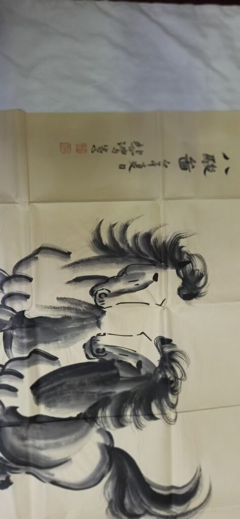 图片[2]-Xu Beihong’s Eight Horses-國際博寶藝術品交易網