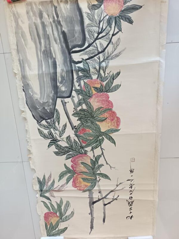 Qi Baishi’s longevity peach-國際博寶藝術品交易網