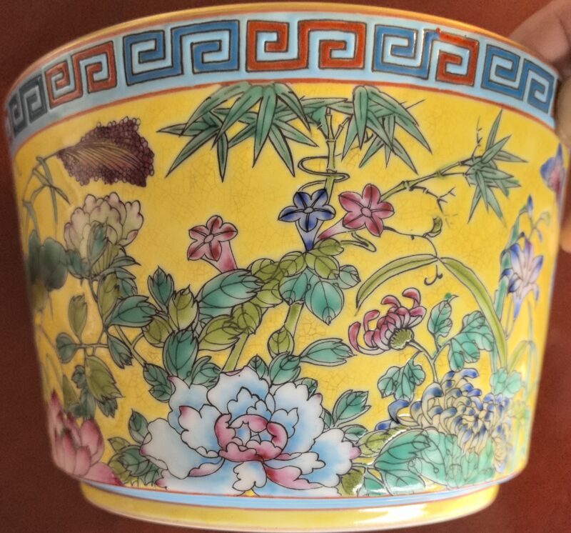 A piece of flower and bird porcelain-國際博寶藝術品交易網