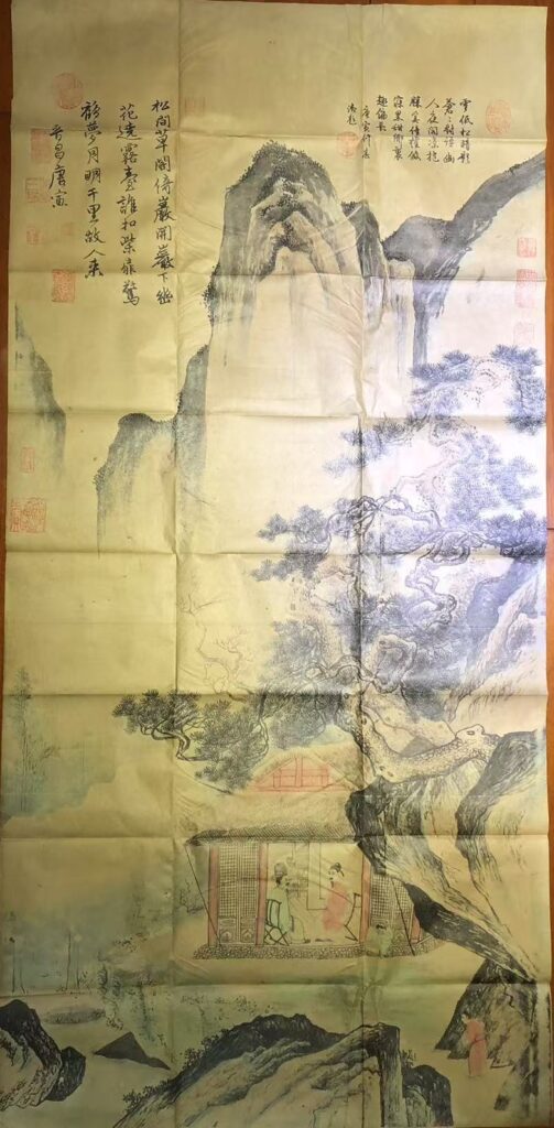 Tang Yin landscape painting-國際博寶藝術品交易網