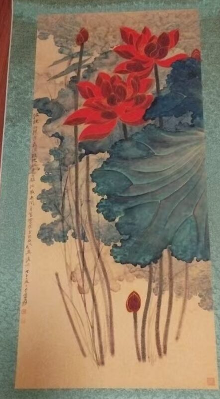 Big Golden Line Lotus-國際博寶藝術品交易網