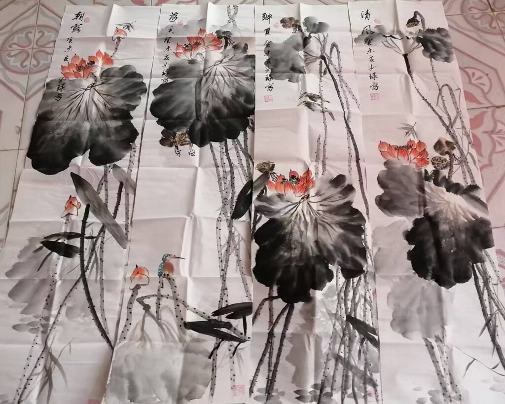 Cui Ruzhuo’s Four Panels-國際博寶藝術品交易網