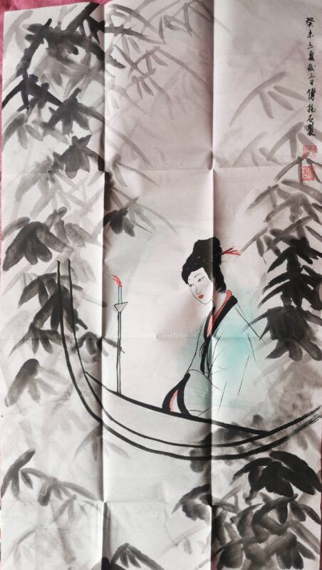 Fu Baoshi's figure painting-國際博寶藝術品交易網