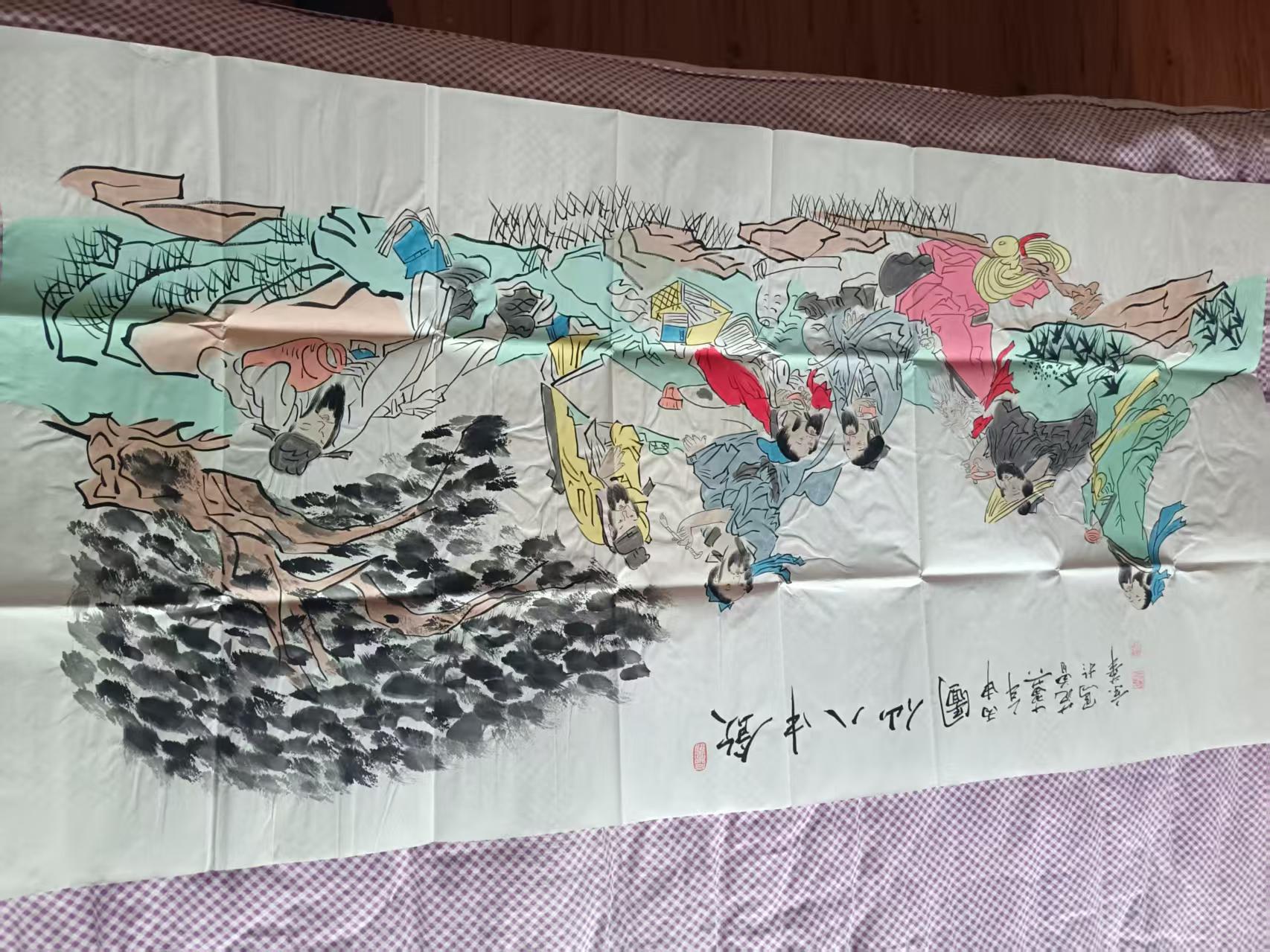 Fan Zeng Drinking with the Eight Immortals