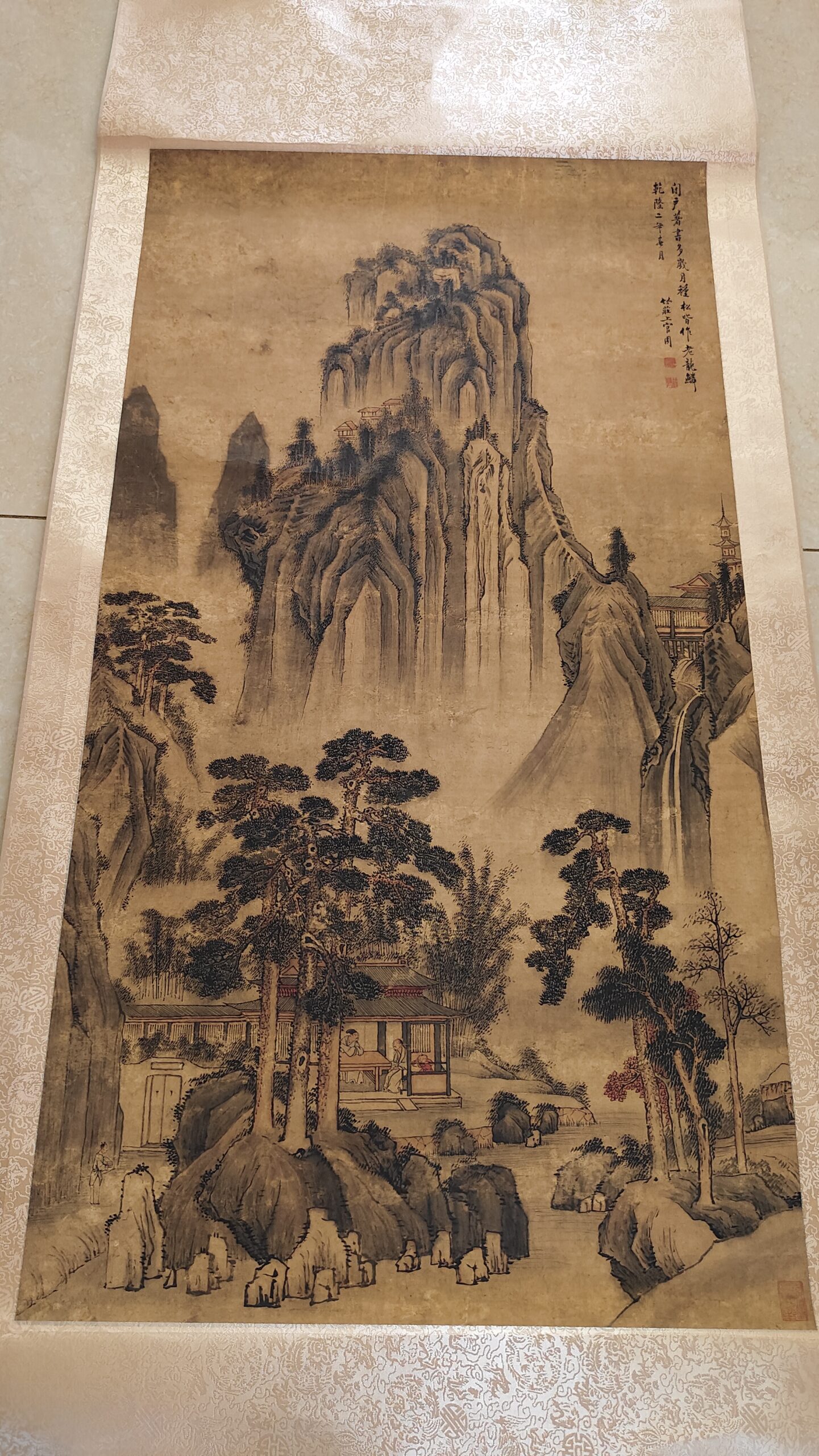 Ancient paintings from the Qianlong period