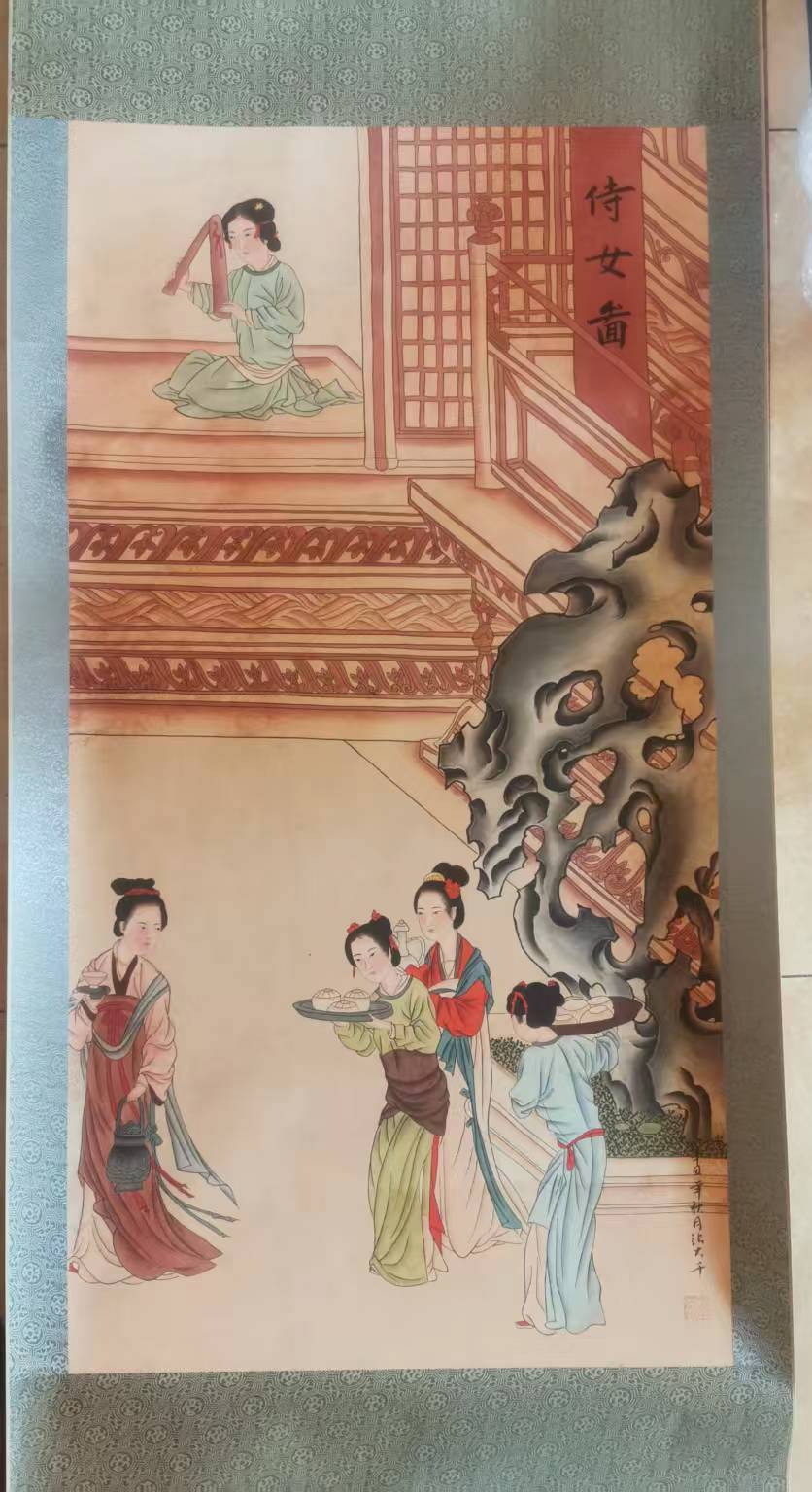 Zhang Daqian’s picture of a lady-國際博寶藝術品交易網