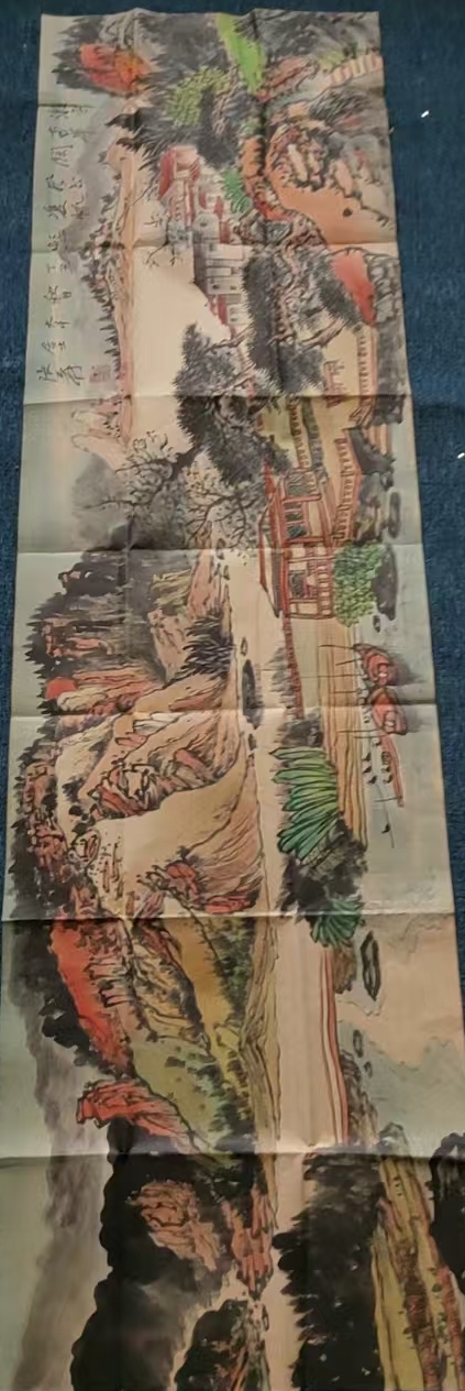 Zhang Daqian’s large-scale landscape paintings