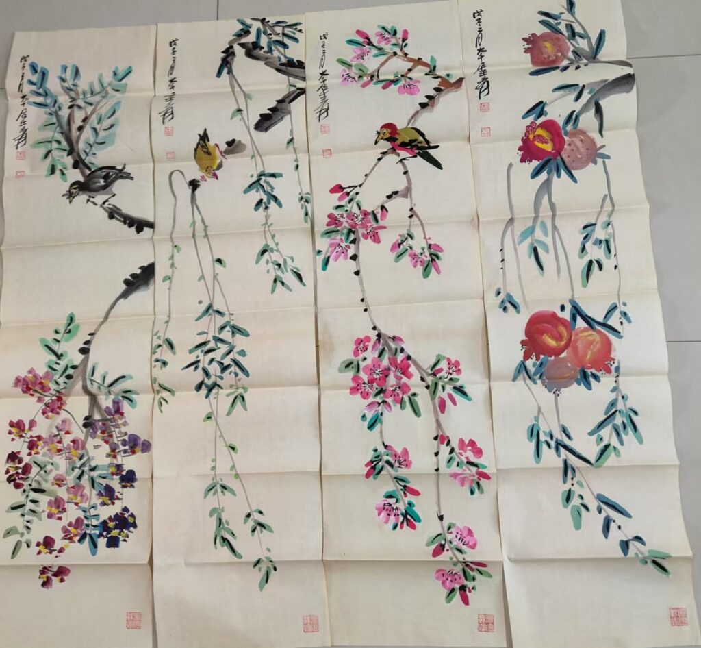 Zhang Daqian’s flowers and birds-國際博寶藝術品交易網