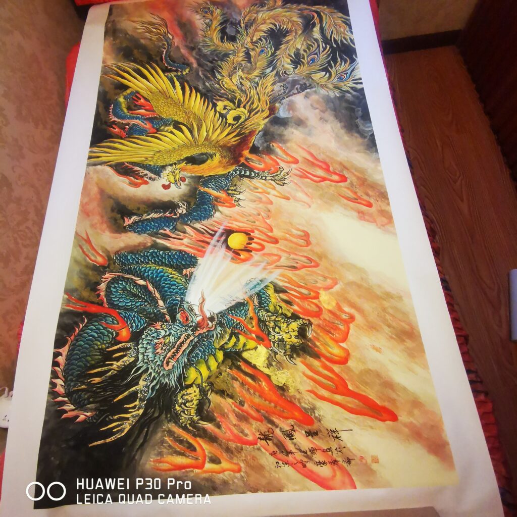 Wang Hui Double Dragon and Double Longevity-國際博寶藝術品交易網