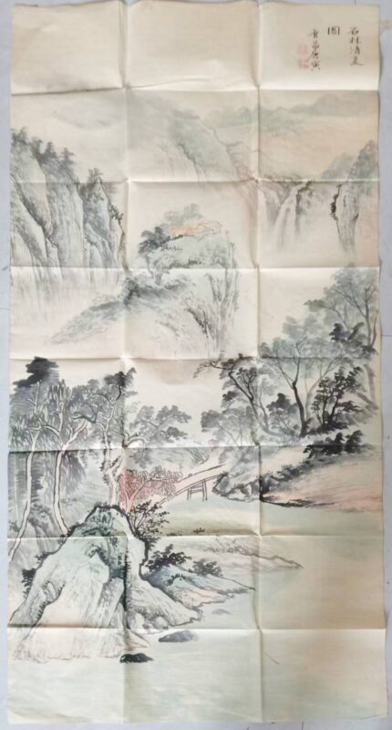 Tang Yin landscape painting-國際博寶藝術品交易網
