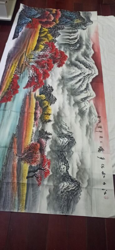 Zhang Juede: The scenery of the country is so beautiful-國際博寶藝術品交易網