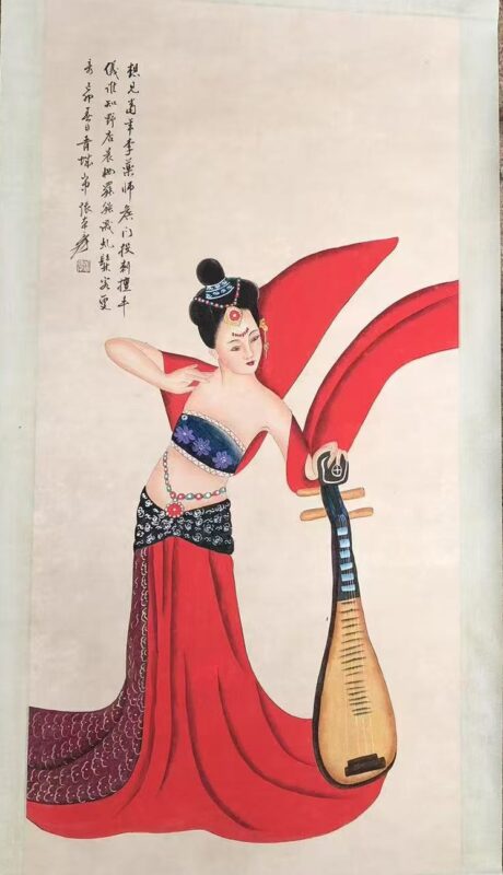 Zhang Daqian's figure painting-國際博寶藝術品交易網
