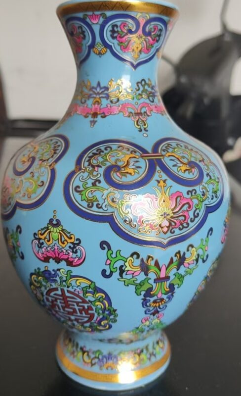 Kangxi Emperor's gold-plated vase-國際博寶藝術品交易網